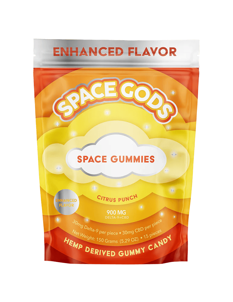 Space Gods - Enhanced Flavor 60mg Gummies 15ct - Multiple Flavors!