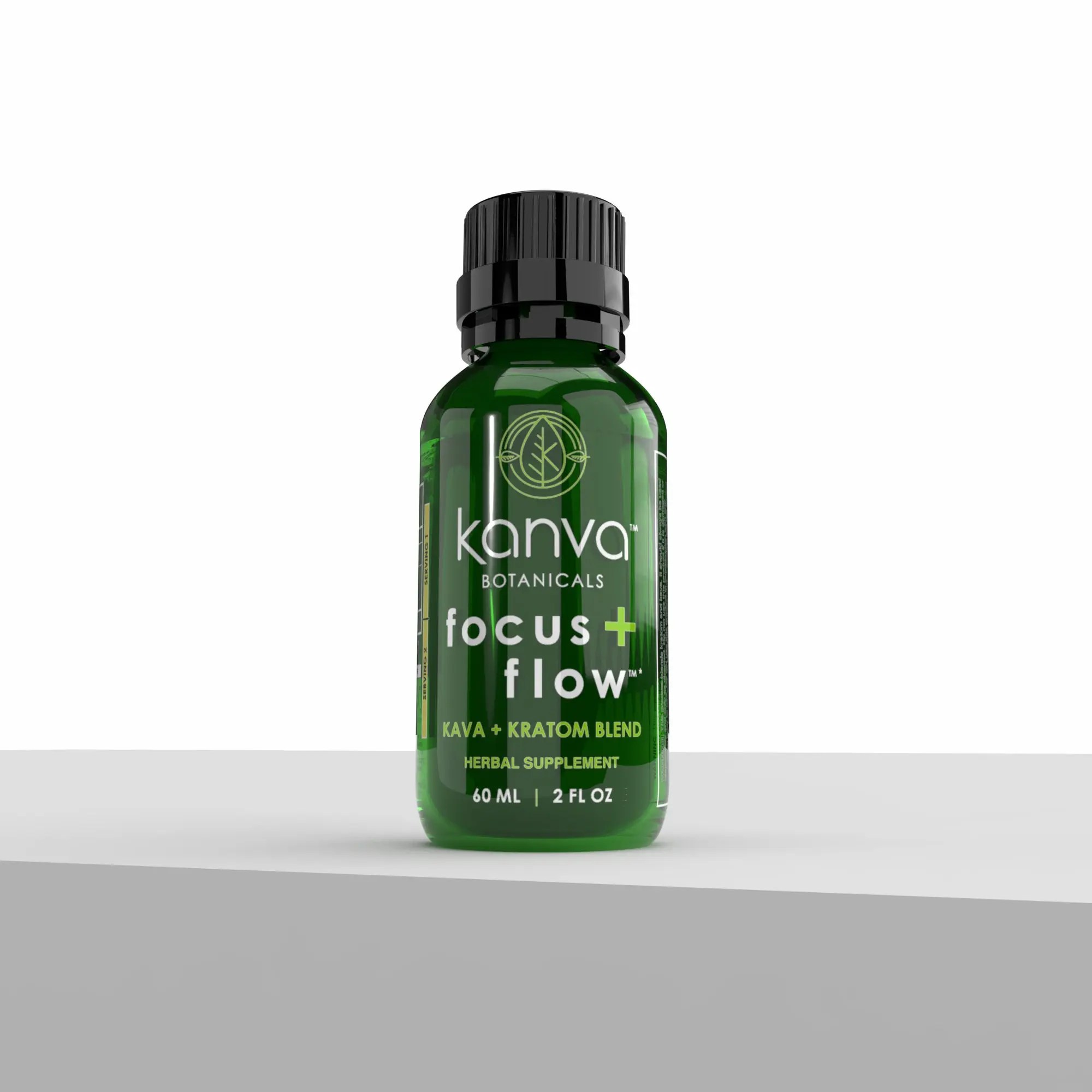 Kanva Botanicals Focus+Flow 2oz Shot