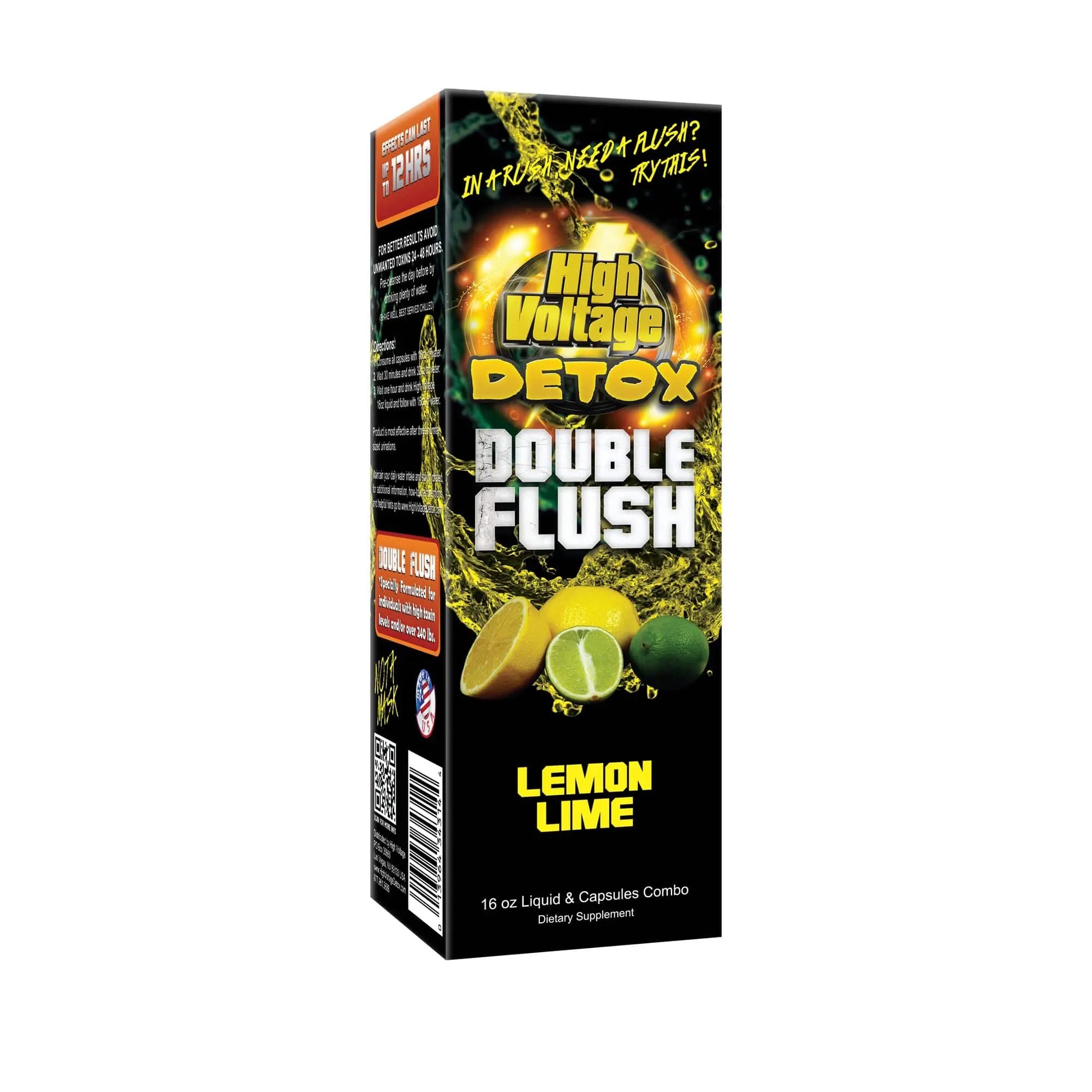 High Voltage - Double Flush Detox - 4 Flavors!