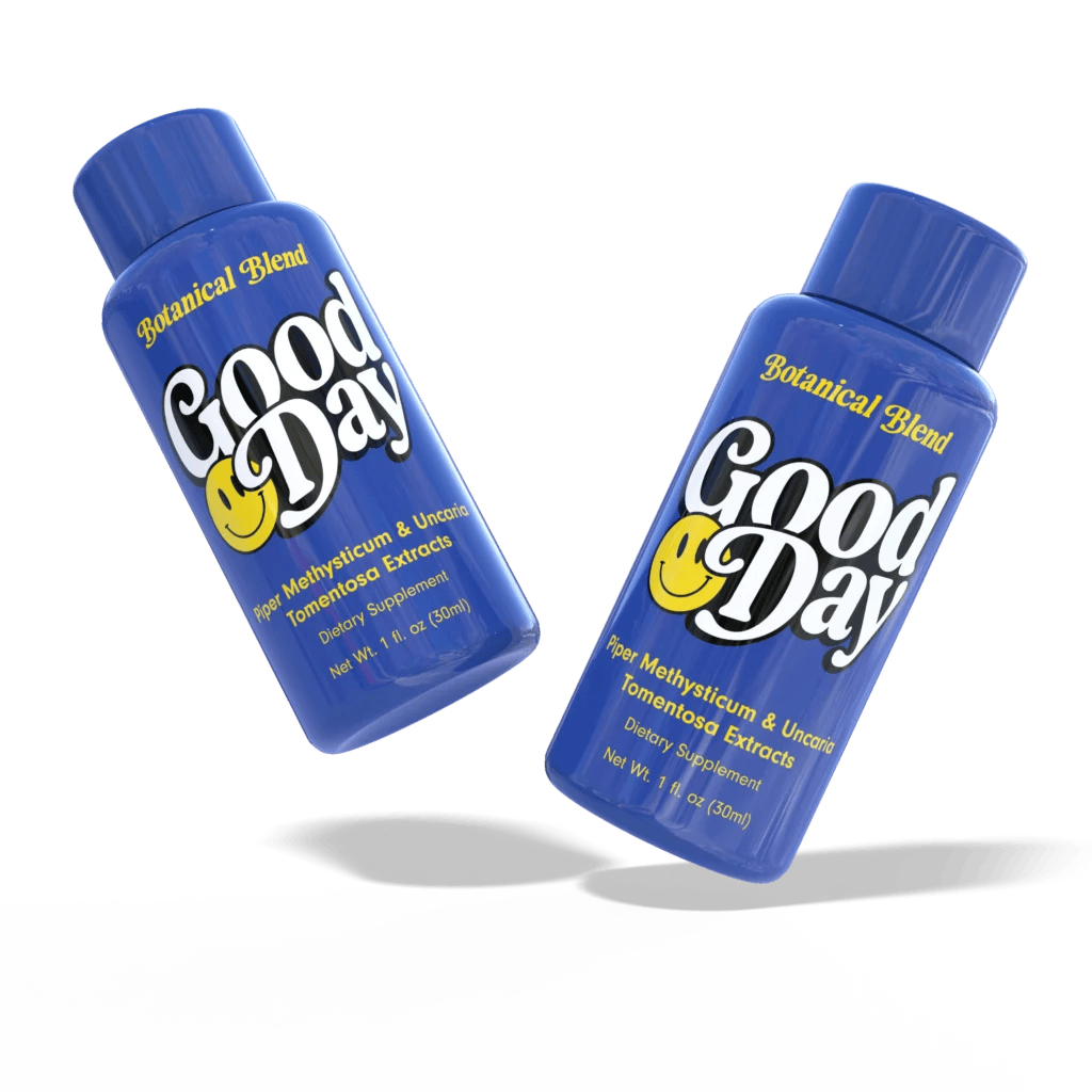 Good Day - Piper Methysticum & Uncaria Tomentosa Extract Shot - 2 Flavors!