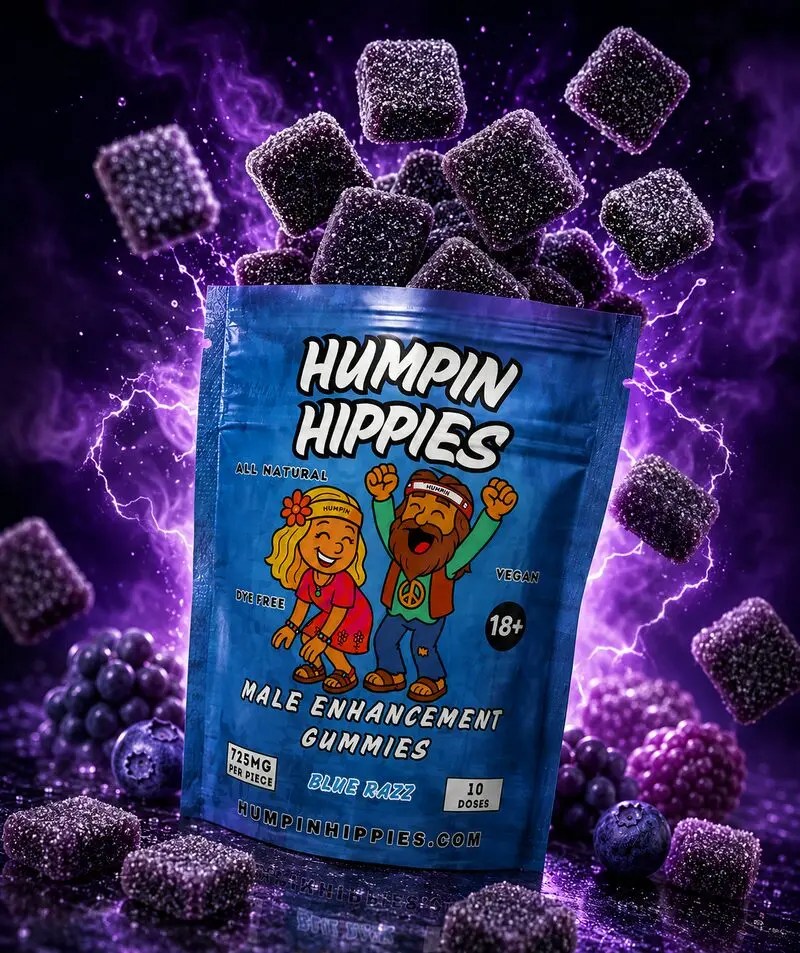 Humpin Hippies - Sexual Enhancement Gummies - Male and Female