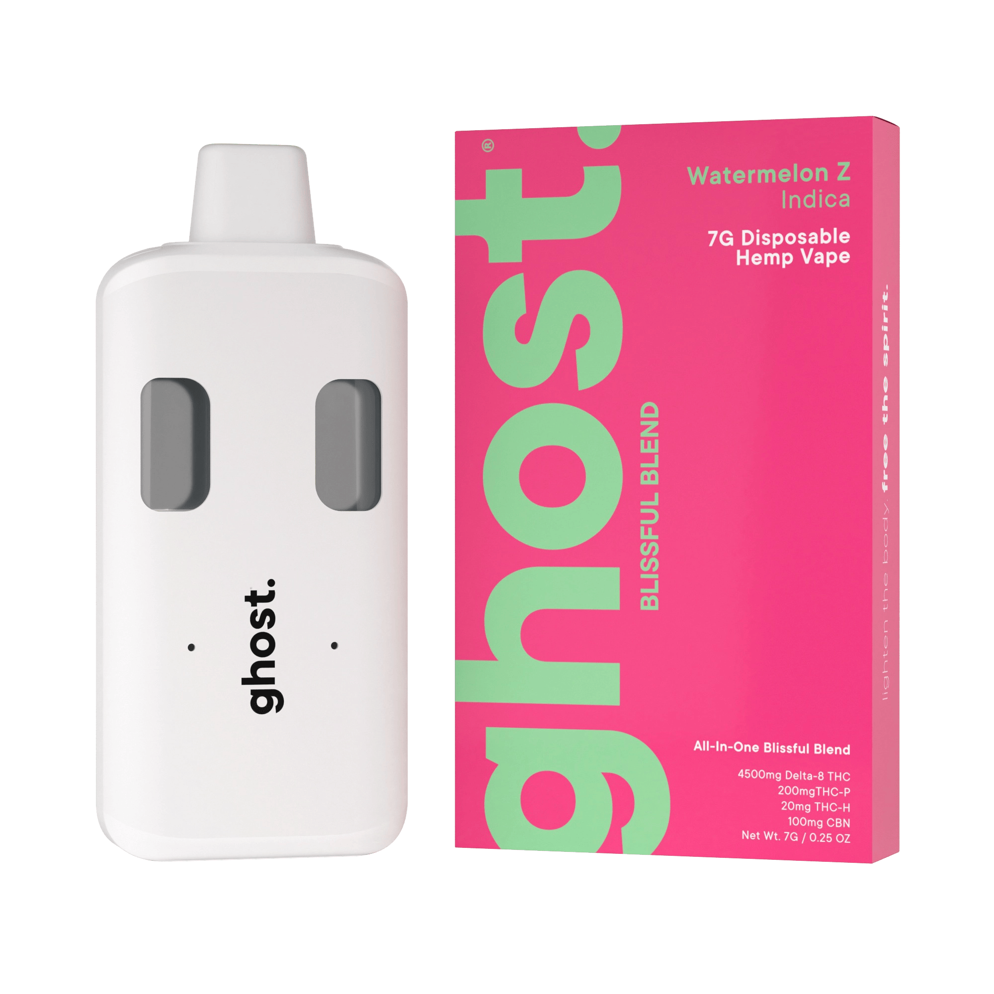 ghost. - Blissful Blend 7G Disposable - 5 Strains!